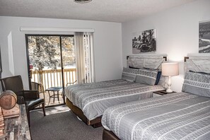 2 bedrooms, desk, free WiFi, bed sheets