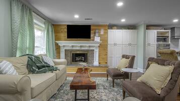 TV connectée, cheminée, imprimantes