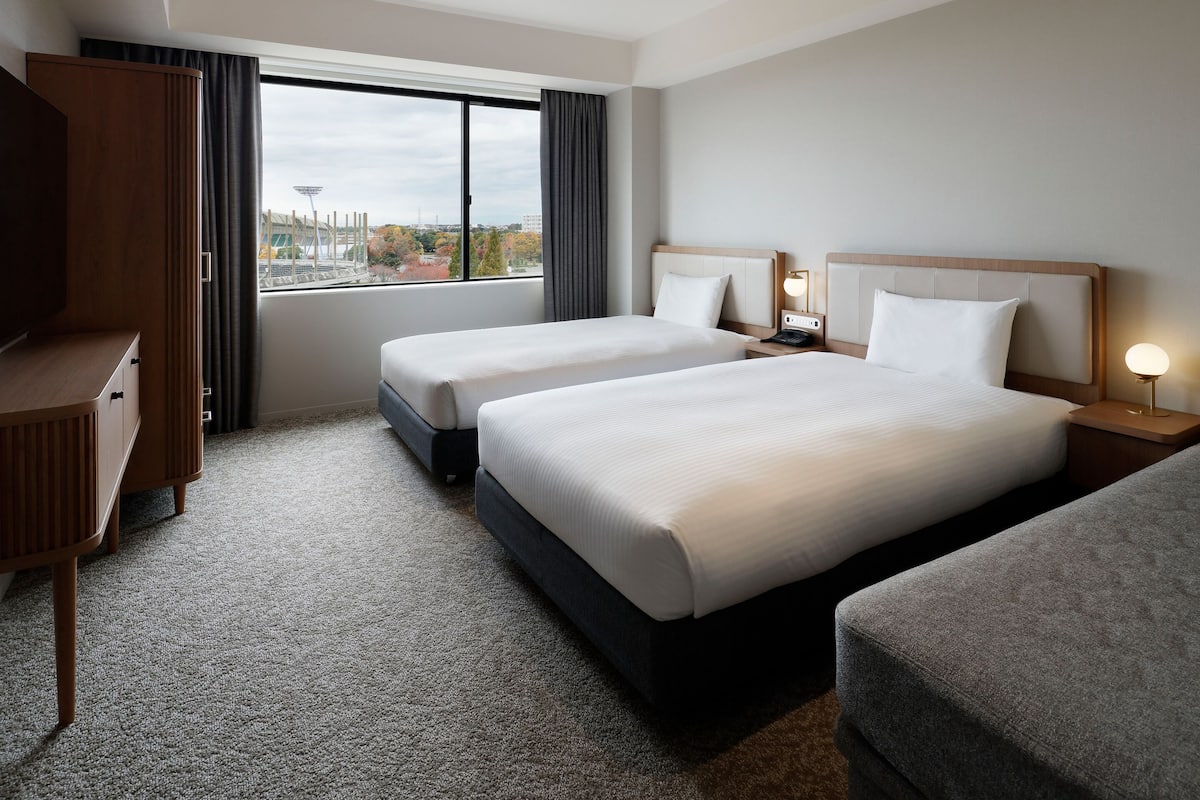Suite, non-fumeur, cuisine (2 beds + extra, washing machine)