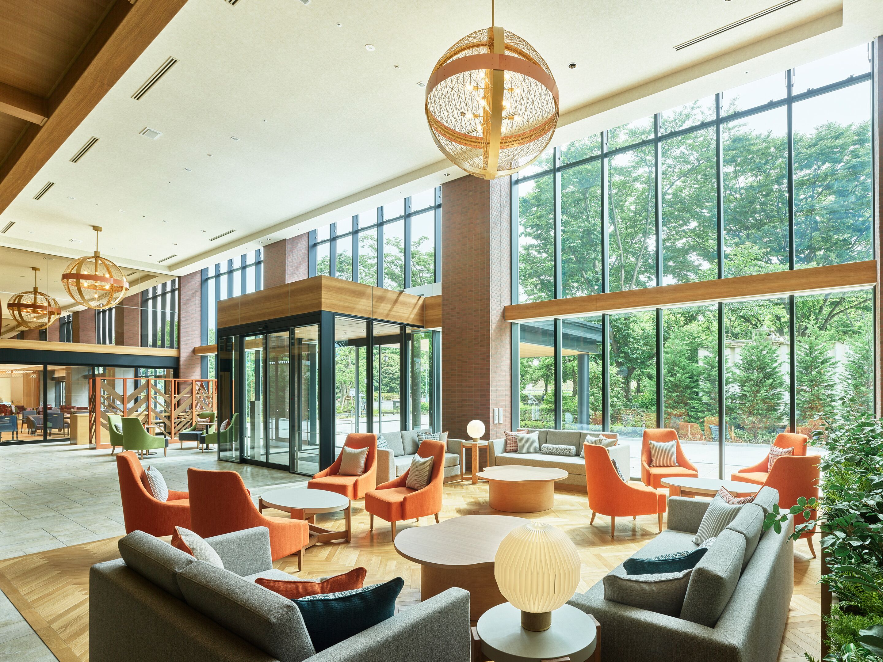 Lobby sitting area