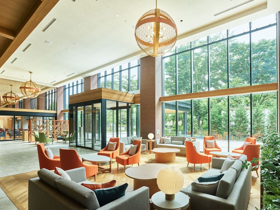 Sitzecke in der Lobby