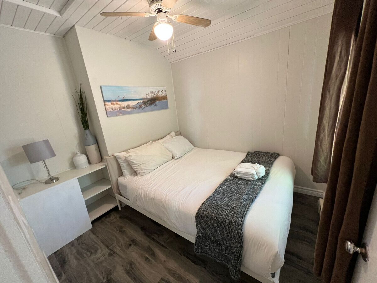 1 sovrum, skrivbord, gratis wi-fi och sängkläder