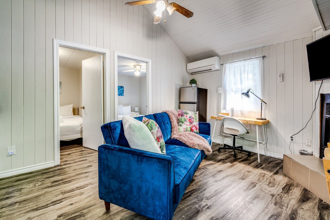 2 bedrooms, desk, free WiFi, bed sheets