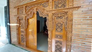 Entrada al alojamiento