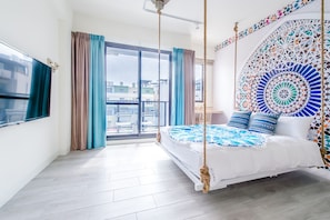 Double Room, Balcony | View from room - Flying Club (Tainan)