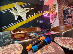 Zona de estar del vestíbulo