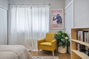 2 slaapkamers, een kluis op de kamer, een strijkplank/strijkijzer