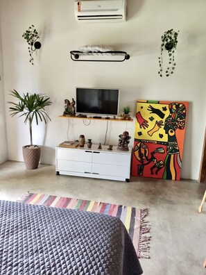 Living area - Chalé La Praia Uai (Prado)