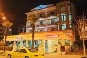 Façade de l’hébergement