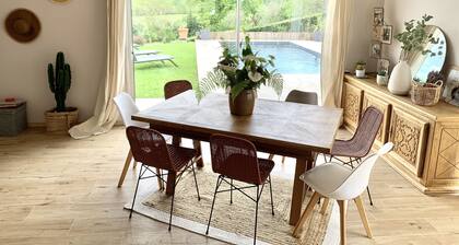 FAMILY villa / pool / 1 KM LAC DE SAINT PEE SUR NIVELLE