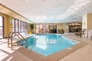 Indoor pool, a heated pool