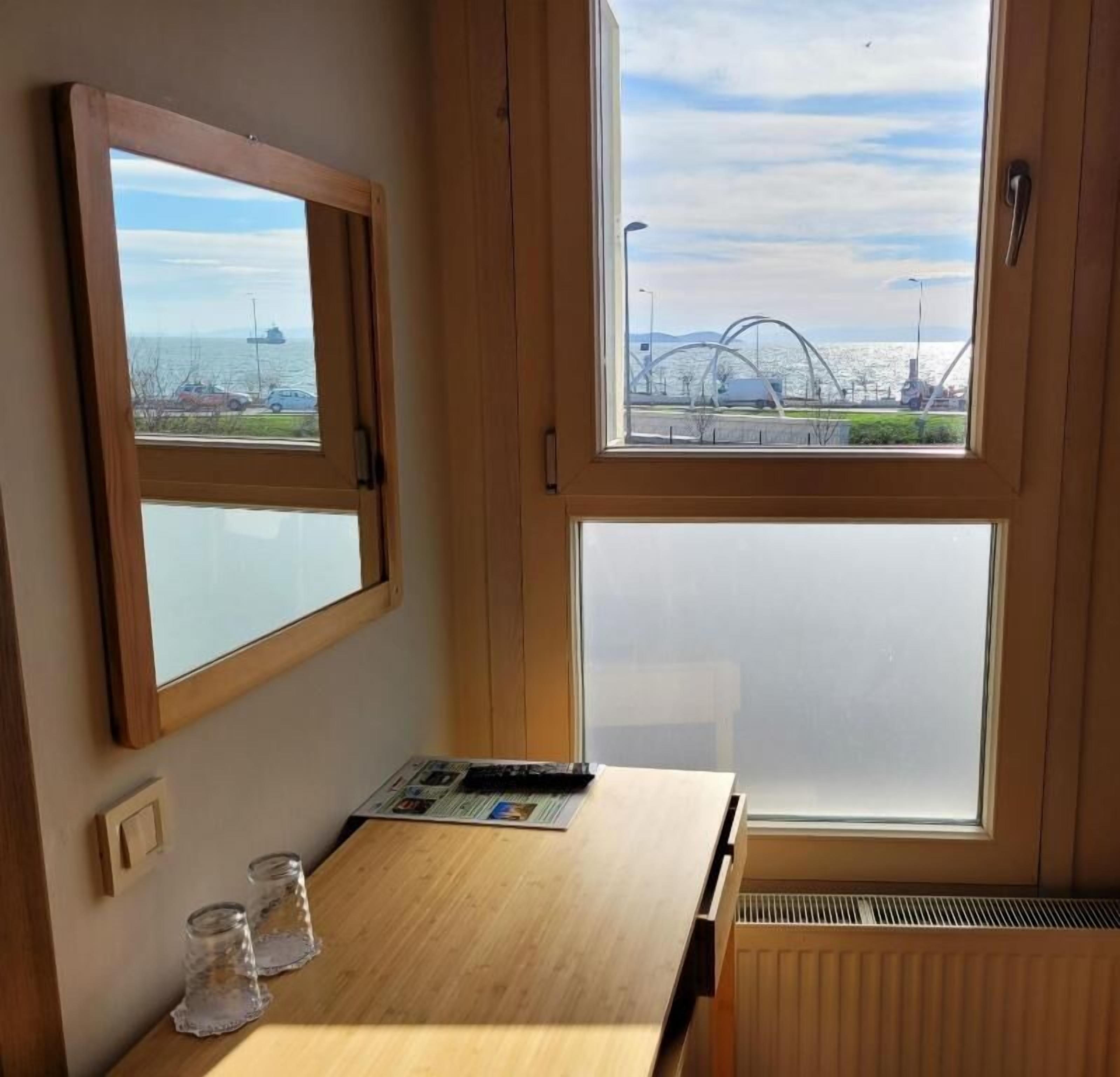 全景双人房, 海景 | 迷你吧、免费 WiFi、床单