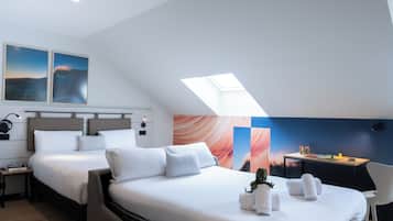 Family Room, 1 Double Bed with Sofa bed | Individually decorated, desk, laptop workspace, soundproofing