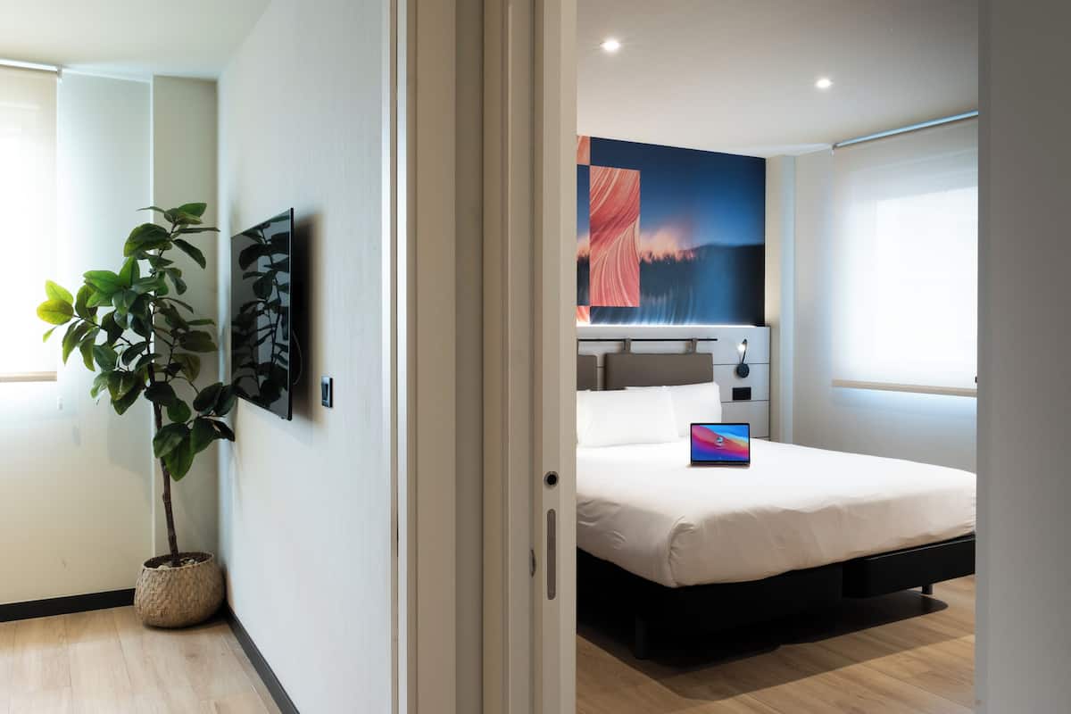 Family Room, 1 Double Bed with Sofa bed | Individually decorated, desk, laptop workspace, soundproofing