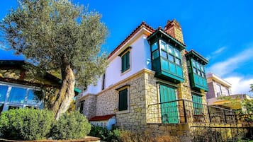 Fassade der Unterkunft