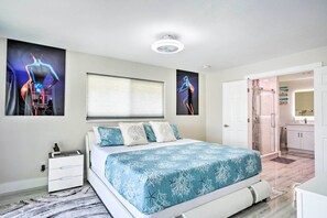 3 Schlafzimmer, Schreibtisch, Bügeleisen/Bügelbrett, Reisekinderbett