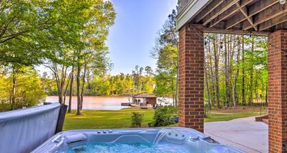Fire Pit & Dock: Waterfront Lake Sinclair Getaway!