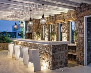 Terrace/patio - El Sueno Villa Mykonos (Kalafati)