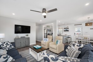 TV, DVD player - Salty Pause 3 Bedroom Home in Kill Devil Hills (Kill Devil Hills)