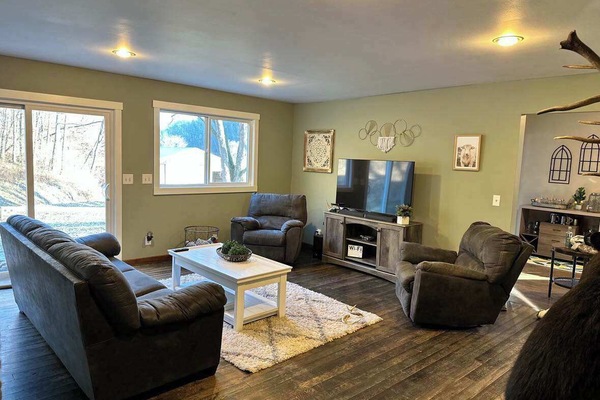 A different view of the living room