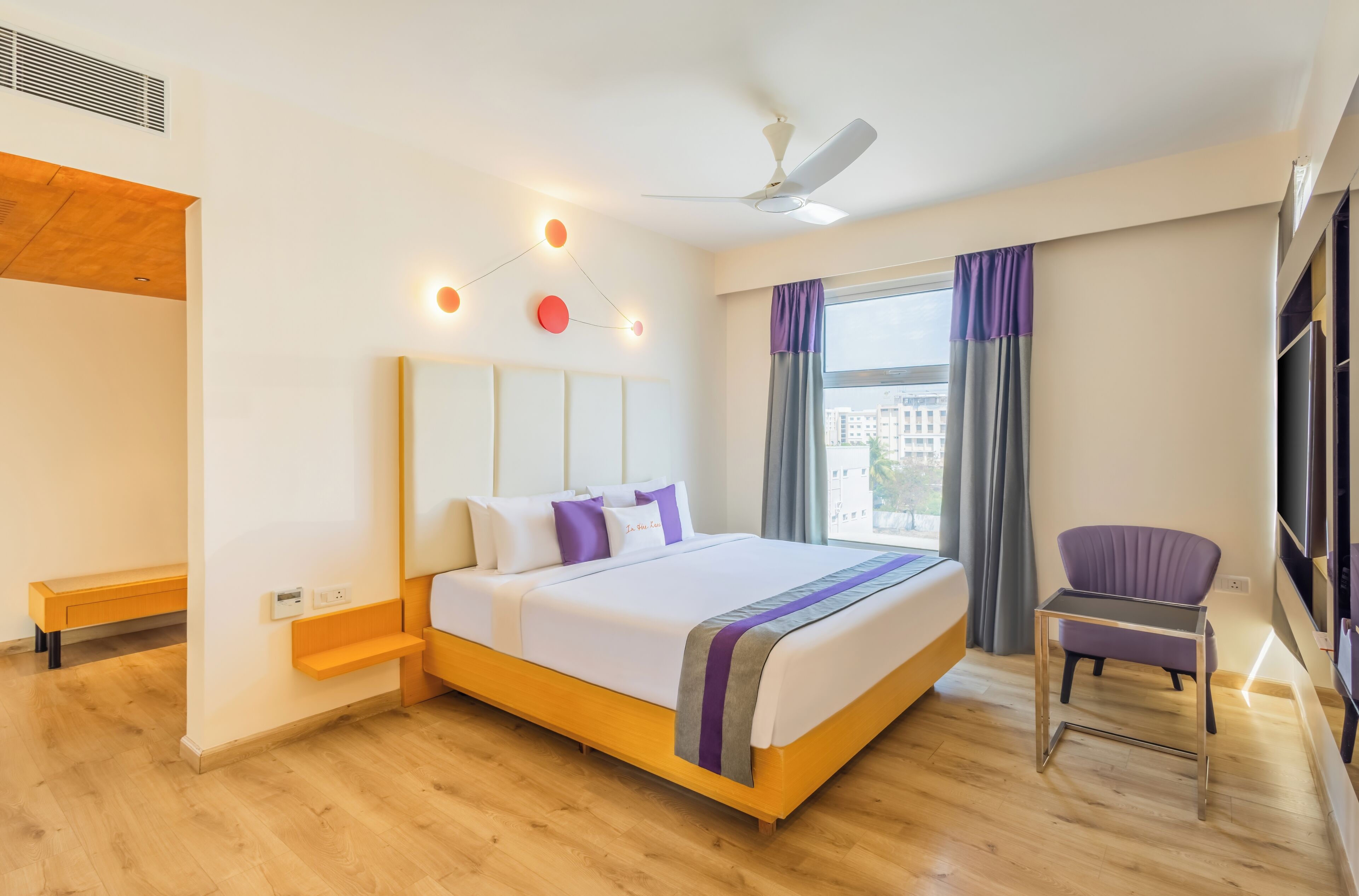 connect suite | 1 bedroom, premium bedding, memory-foam beds, minibar