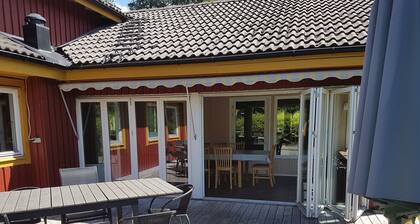 Spacious two-storey villa on fenced plot at Isaberg leisure area