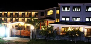 Fassade der Unterkunft