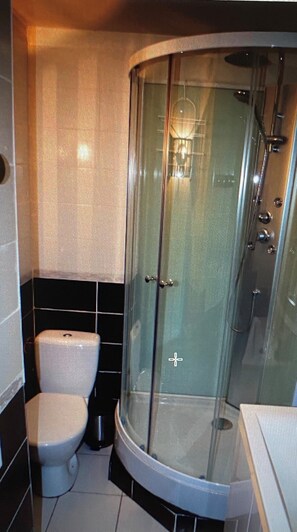 Shower, hair dryer - 1 Bedroom Apartment in La Seyne-sur-Mer (La Seyne-sur-Mer)