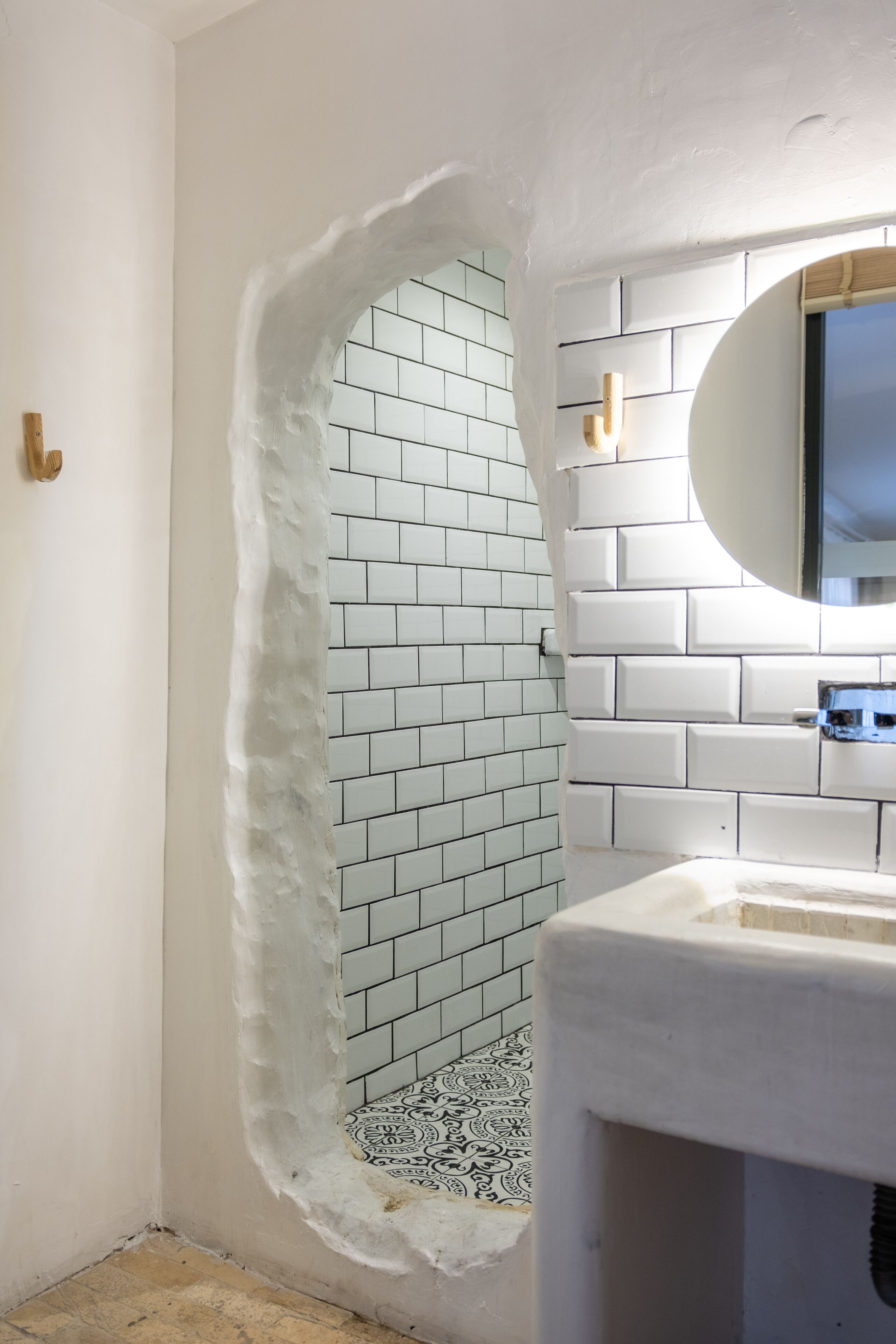 deluxe room | bathroom | designer toiletries, hair dryer, slippers, towels