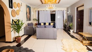 Leilighet – deluxe | Oppholdsområde