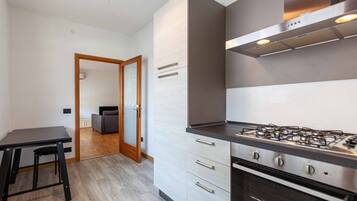 Kühlschrank, Ofen, Herdplatte, Geschirrspüler