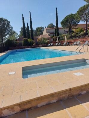 Outdoor pool, a heated pool - Villa Golf Saint Endréol La Motte (La Motte)