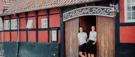 Fassade der Unterkunft