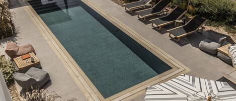 Seasonal outdoor pool