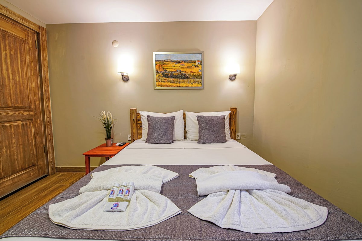 Economy Semi Basement Double Room, 1 Double Bed | Literie de qualité supérieure, Wi-Fi gratuit, draps fournis