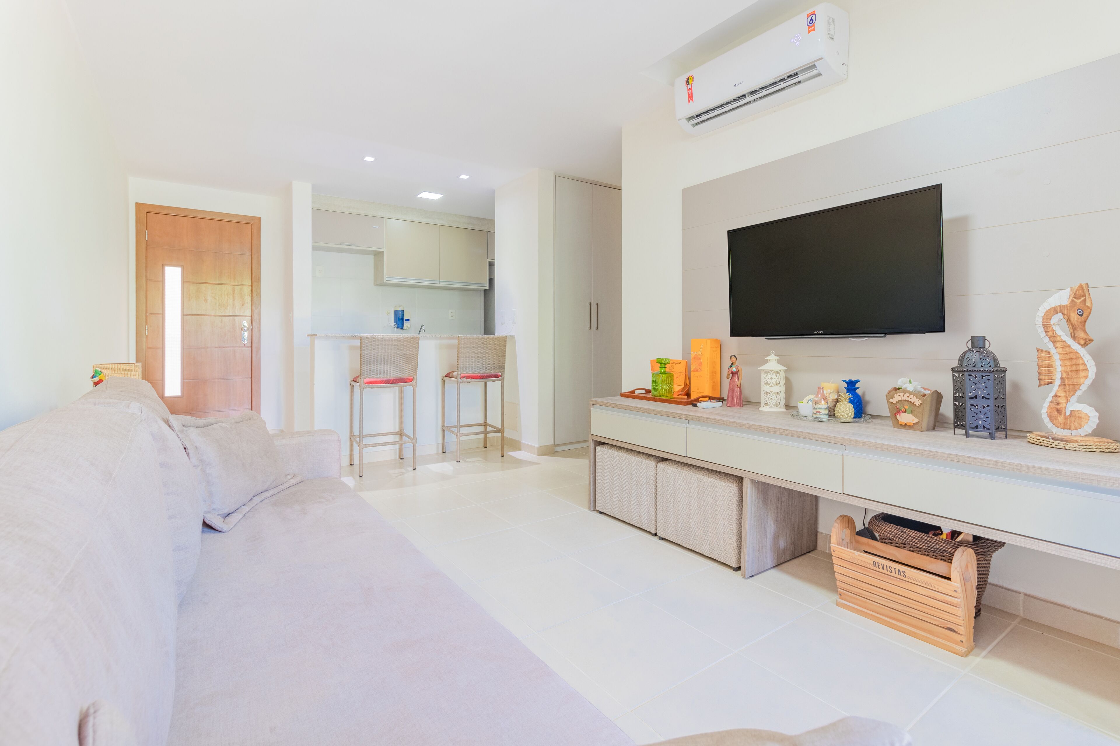 Apartamento | Área de estar | TV