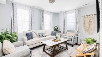 Smart TV, video games, stereo, offices