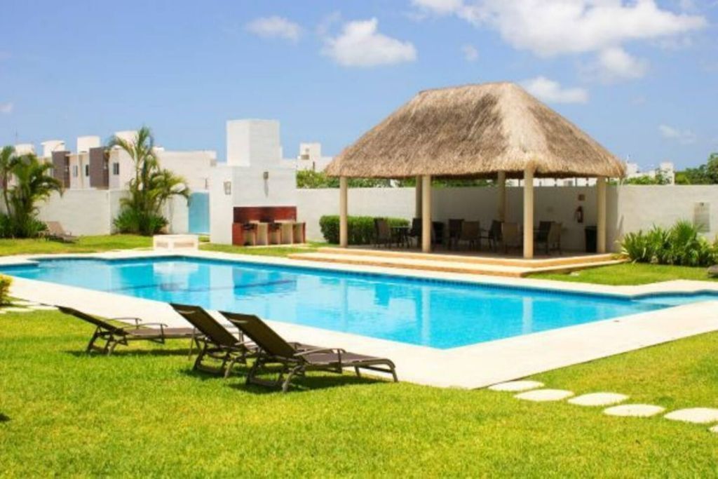 Alberca al aire libre 