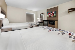 Chambre Deluxe, 2 lits doubles, non-fumeur | Couette en duvet, bureau, fer et planche à repasser