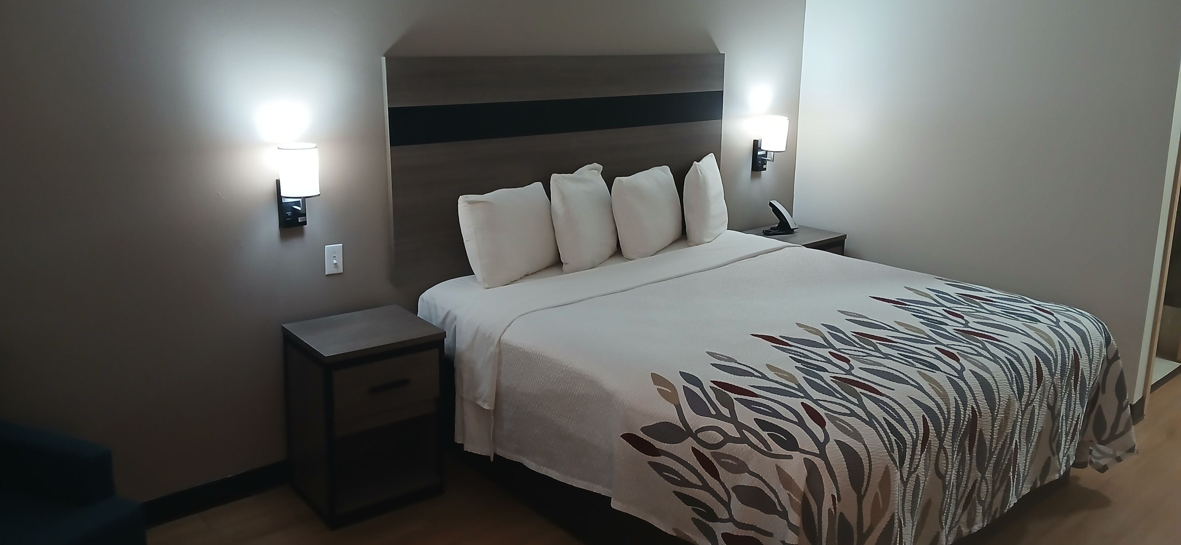 Duntäcken, skrivbord, strykjärn/strykbräda och gratis wi-fi