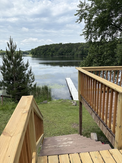 Private lake home less than 1 hour from the cities