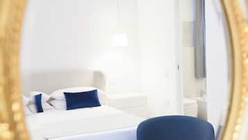 Deluxe Sea View Room | Bettwäsche aus ägyptischer Baumwolle, hochwertige Bettwaren