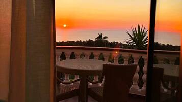 Deluxe Apartment, Sea View | Terrace/patio