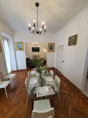 City Villa | Living area | TV - Villa Arcobaleno Rondò Garibaldi Sanremo (Sanremo)