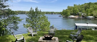 WATERFRONT Vacation! {3 bed 2 bath.  Sleeps 13}