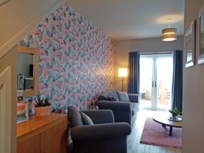 Casa de campo, baño privado | Salón