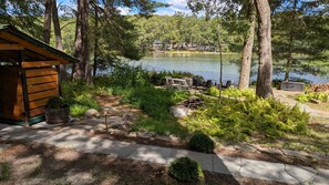 Property grounds - Cottage on House Pond (Hawley)