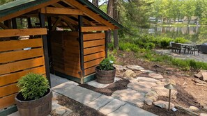 Property grounds - Cottage on House Pond (Hawley)