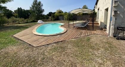 Les Houx - Old barn with private swimming pool