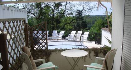 Maisonette for 5 people - with heated pool in summer